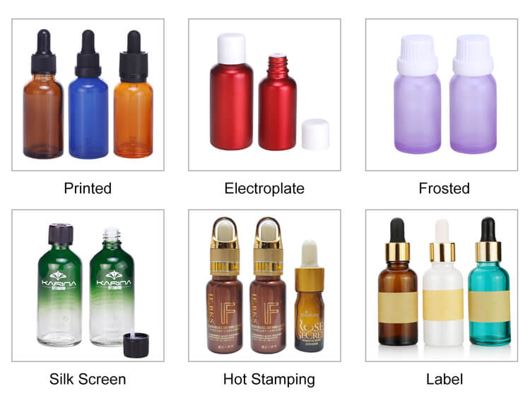 custom services of glass bottle