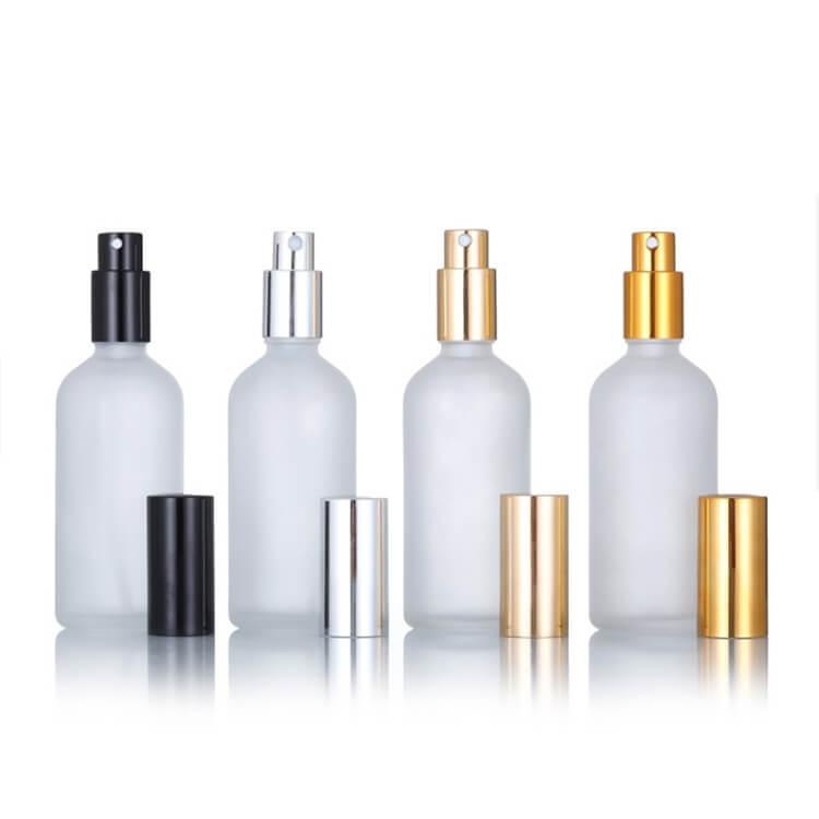 Round spray perfume bottles 