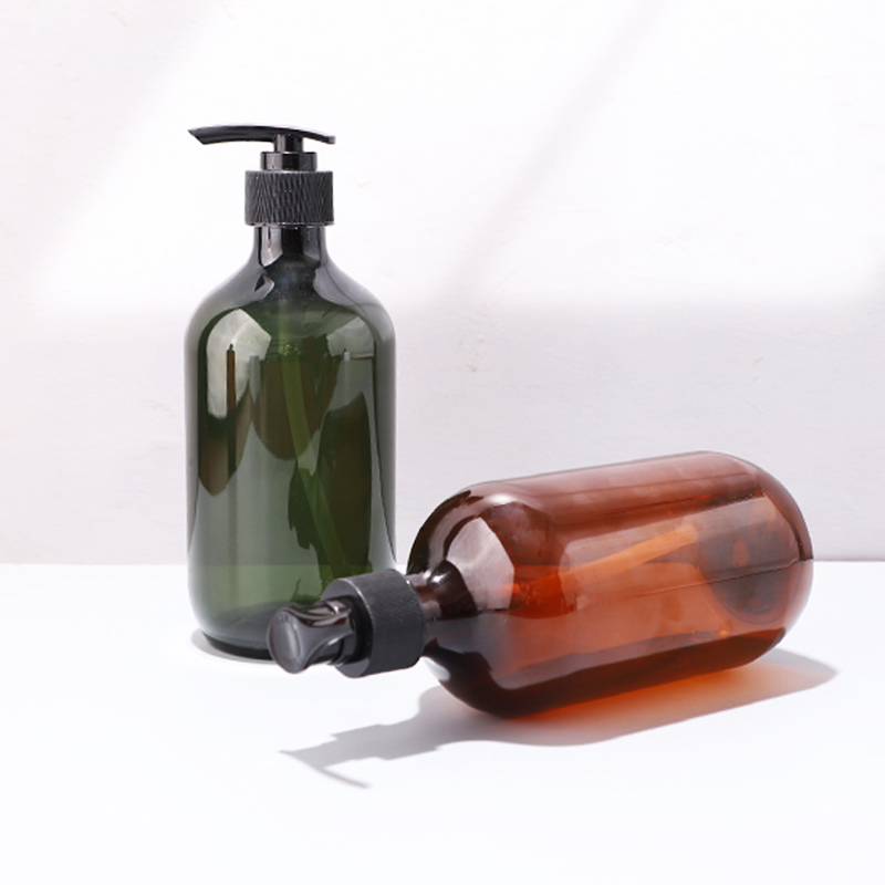 زجاجة بلاستيكية شامبو العنبر مخصصة