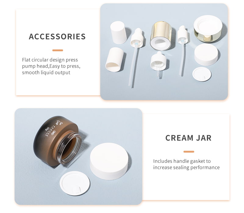 30-150ml Bottles with Gold/White Lids