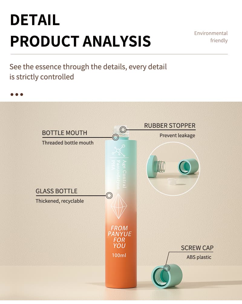 packaging glass bottle