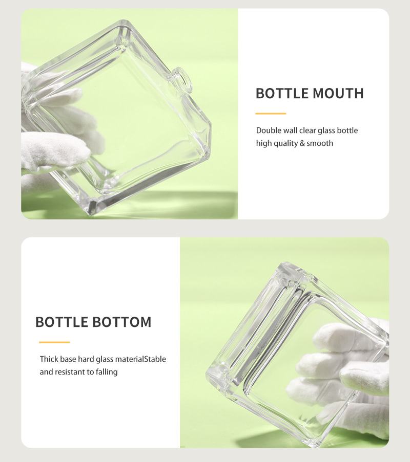 perfume glass bottle for 100ml