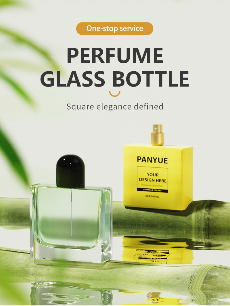 100ml gradient perfume glass bottle