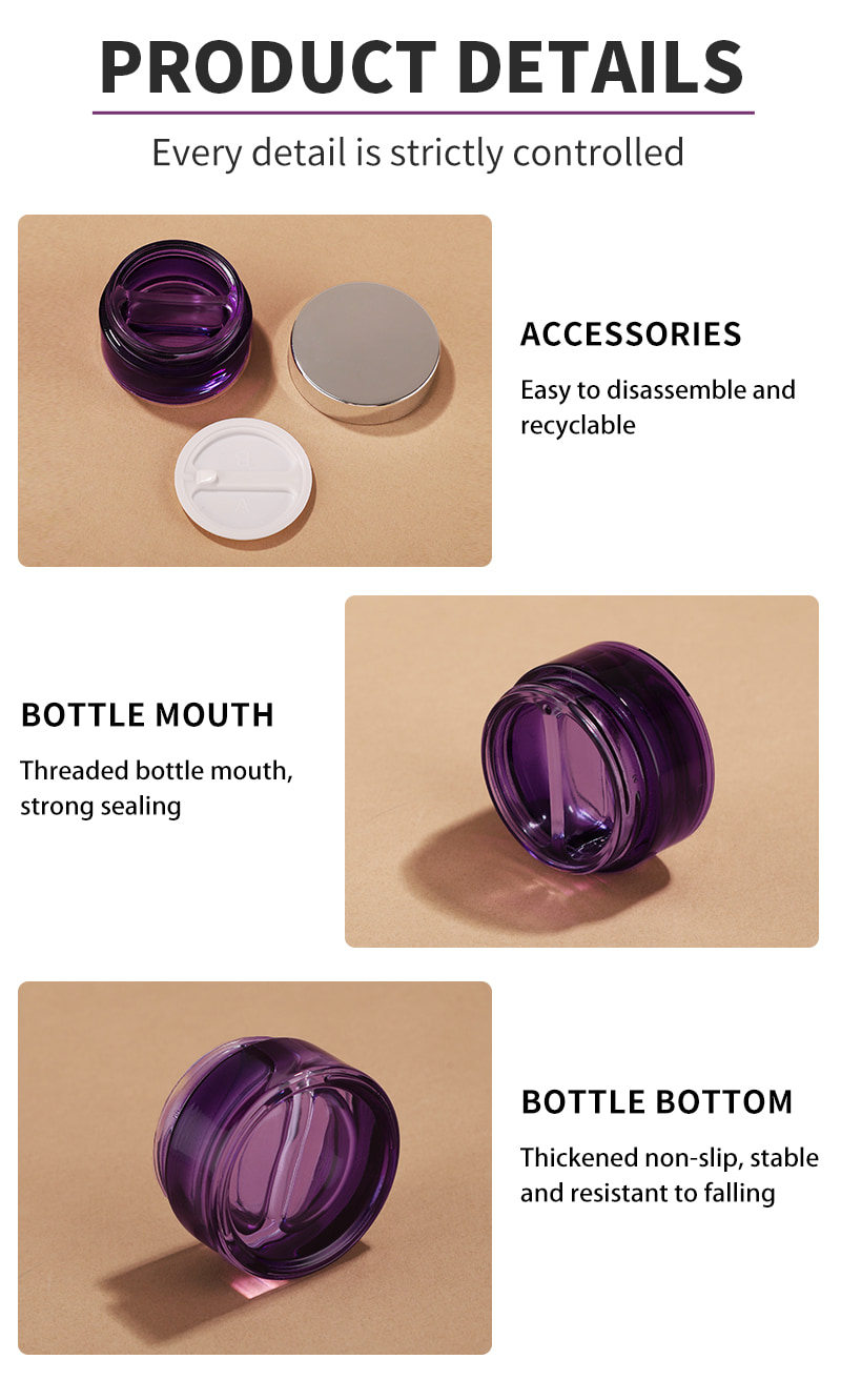 double side skincare container