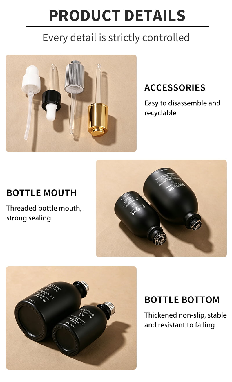 Custom Sloping Shoulder Glass Dropper Bottle