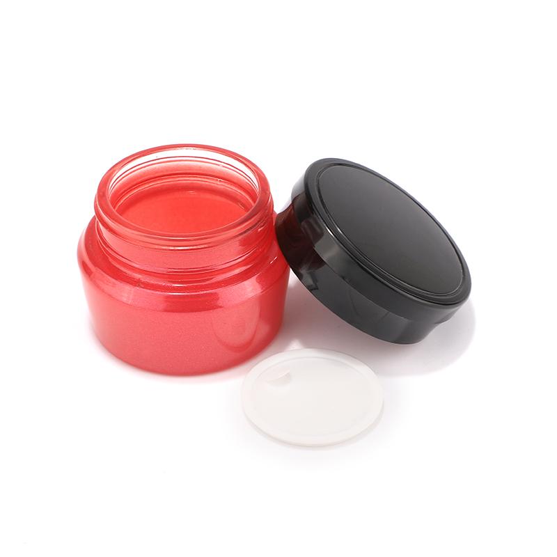 Skin care red cosmetic bottle set