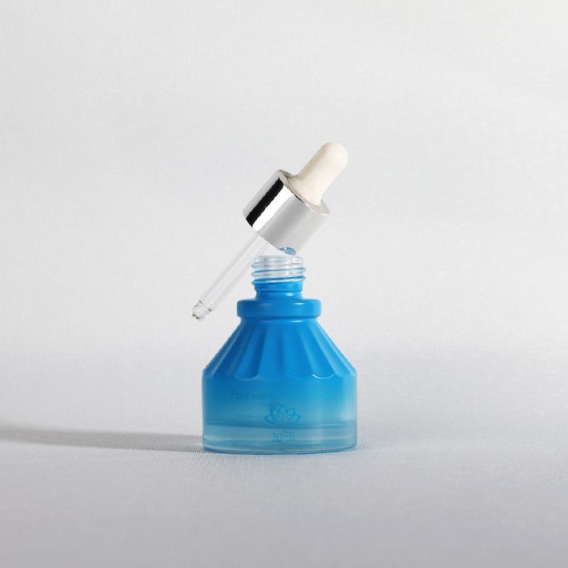 Luxury Umbrella Type Dropper Glass Bottle