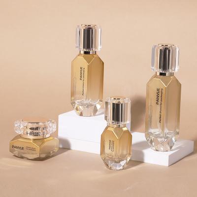 luxury cosmetic glass bottle packaging wholesale