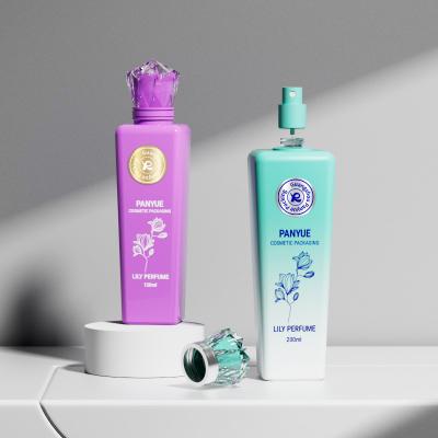 زجاجة عطر زجاجية فاخرة كبيرة الحجم