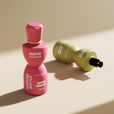 زجاجة عطر على شكل ساعة رملية سعة 75 مل